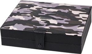 Zigarrenzubehör Humidor  Classic Camouflage schwarz grau (560154)