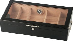 Zigarrenzubehör Humidor  Classic Humidor mit durchsichtigem Deckel (564082) für 100 Zigarren