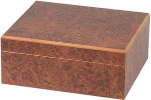 Zigarrenzubehör Humidor  Classic Wurzelholz für ca. 25 Zigarren (561272)
