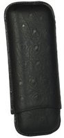 Zigarrenzubehör Etui  Martin Wess 2er Strauß schwarz (austriche) (590) (10326)