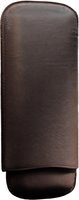 Zigarrenzubehör Etui  Martin Wess 2er smooth braun (571) (12706)