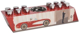 Zigarrenzubehör Aschenbecher  Elie Bleu Carros Americanos 2er