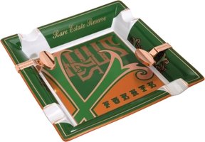 Zigarrenzubehör Aschenbecher  Elie Bleu Fuente Opus X green with two bridges