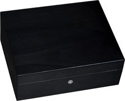Zigarrenzubehör Humidor  Elie Bleu schwarz für 75 Zigarren