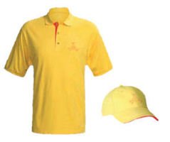Zigarrenzubehör Merchandise  Montecristo Polohemd Gelb XL mit Cap