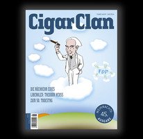 Zigarrenzubehör Medien Zeitschriften Cigar Clan Ausgabe 2014/1 (Theodor Heuss)