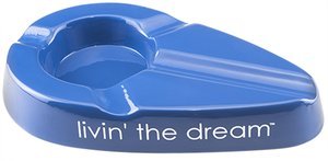 Zigarrenzubehör Aschenbecher  Xikar Livin the Dream Blau (428bl) OHNE VERPACKUNG