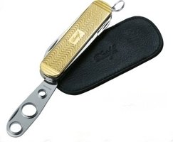 Zigarrenzubehör Bohrer  Davidoff vergoldet guillochiert 23980