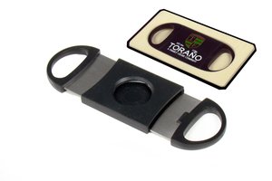Zigarrenzubehör Schneider  Carlos Torano 50030 Carlos Torano Logo (Doppelklingencutter schwarz)