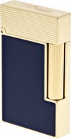 S.T. Dupont Ligne 2 Palladium blauer Lack (C16457)