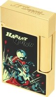 Zigarrenzubehör Feuerzeug  S.T. Dupont Harley Quinn DC Comics 2024 gold (C16696)