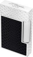 Zigarrenzubehör Feuerzeug  S.T. Dupont Year of the Snake 2025 Skin schwarz/palladium (C16079)