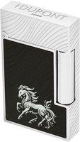 Zigarrenzubehör Feuerzeug  S.T. Dupont Horse Schwarz/Palladium (C16088CL)