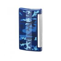 Zigarrenzubehör Feuerzeug  S.T. Dupont camouflage blue (010088)