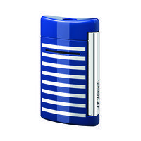 Zigarrenzubehör Feuerzeug  S.T. Dupont blue white stripes (010105)