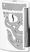 Zigarrenzubehör Feuerzeug  S.T. Dupont skull white (010512)