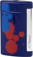 Zigarrenzubehör Feuerzeug  S.T. Dupont splash purple (010518)