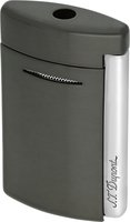 Zigarrenzubehör Feuerzeug  S.T. Dupont gunmetal brosse (010888)