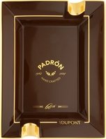 Zigarrenzubehör Aschenbecher  S.T. Dupont Padron brown/gold (006114)