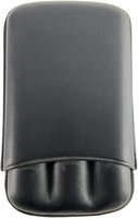 Marca Fina Lederetui 3er Robusto Schwarz ohne Logo (1000019)