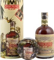 Spirituosen Rum  Don Papa Set mit T-Shirt (0,7 l / 40 % vol.)