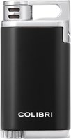 Zigarrenzubehör Feuerzeug  Colibri Metallic schwarz-chrom (293521)
