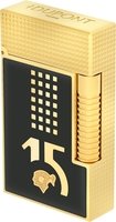 Zigarrenzubehör Feuerzeug  S.T. Dupont 2025 Behike schwarz/gold (C23003CL)