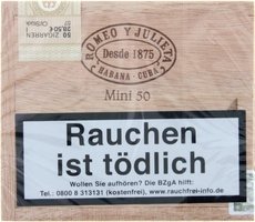 Zigarillos Kuba  Romeo y Julieta Mini (50er Holzkiste)