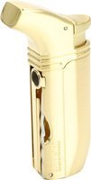 Zigarrenzubehör Feuerzeug  Adorini Puroso Double Jetflame Real Gold Plated (11369/7923)