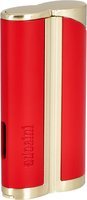 Zigarrenzubehör Feuerzeug  Adorini Curve red satin gold (15092/15443)