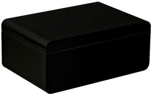 Zigarrenzubehör Humidor  Adorini Deluxe Large Black hochglanz (3385)