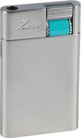 Zigarrenzubehör Feuerzeug  Zino ZS chrom cyan KLEIN (51001691)