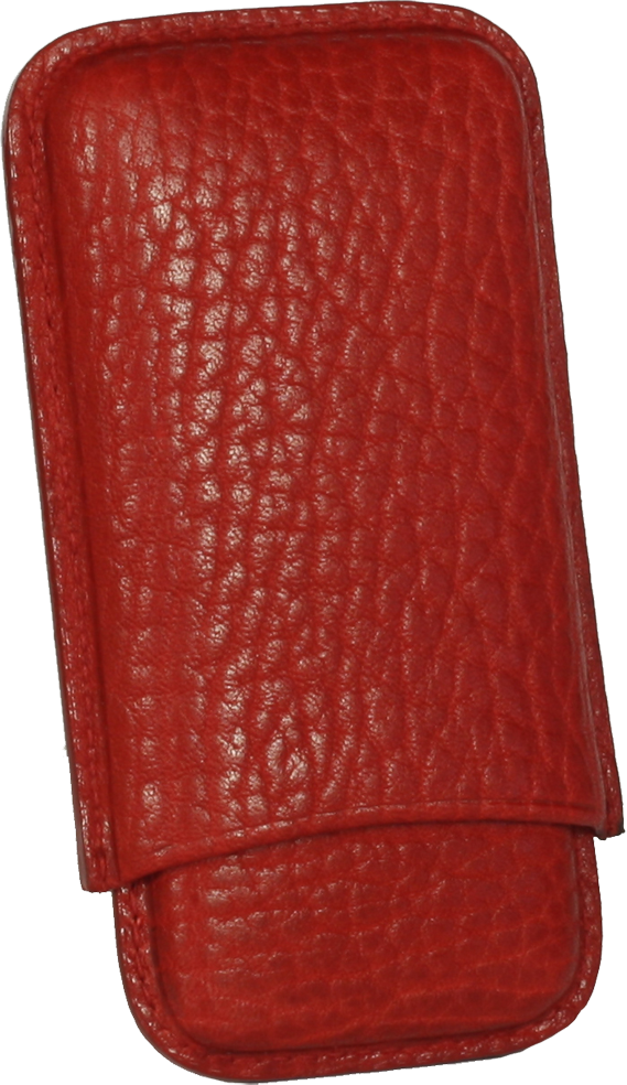 Martin Wess Cigarillo Etui Kollektion (Leder) 4-5er Zigarilloetui - Rot (505)