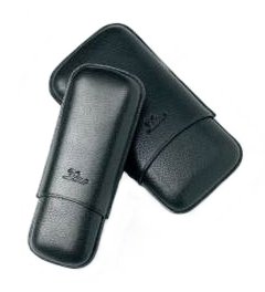 Zino Leder Cigarrenetui schwarz Robusto 3 (R3 - 3550)