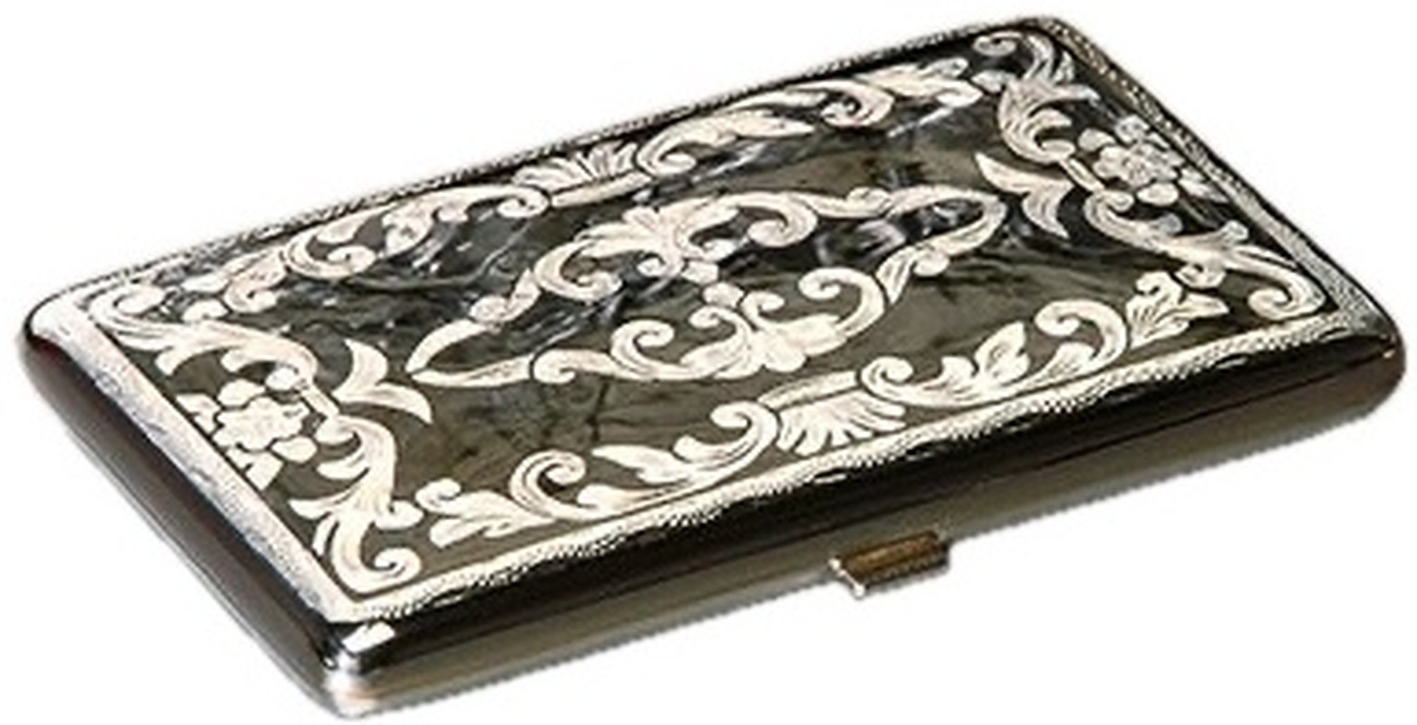 Sillems Zigarilloetui 6er Epoque Antique Schwarz (1943S)