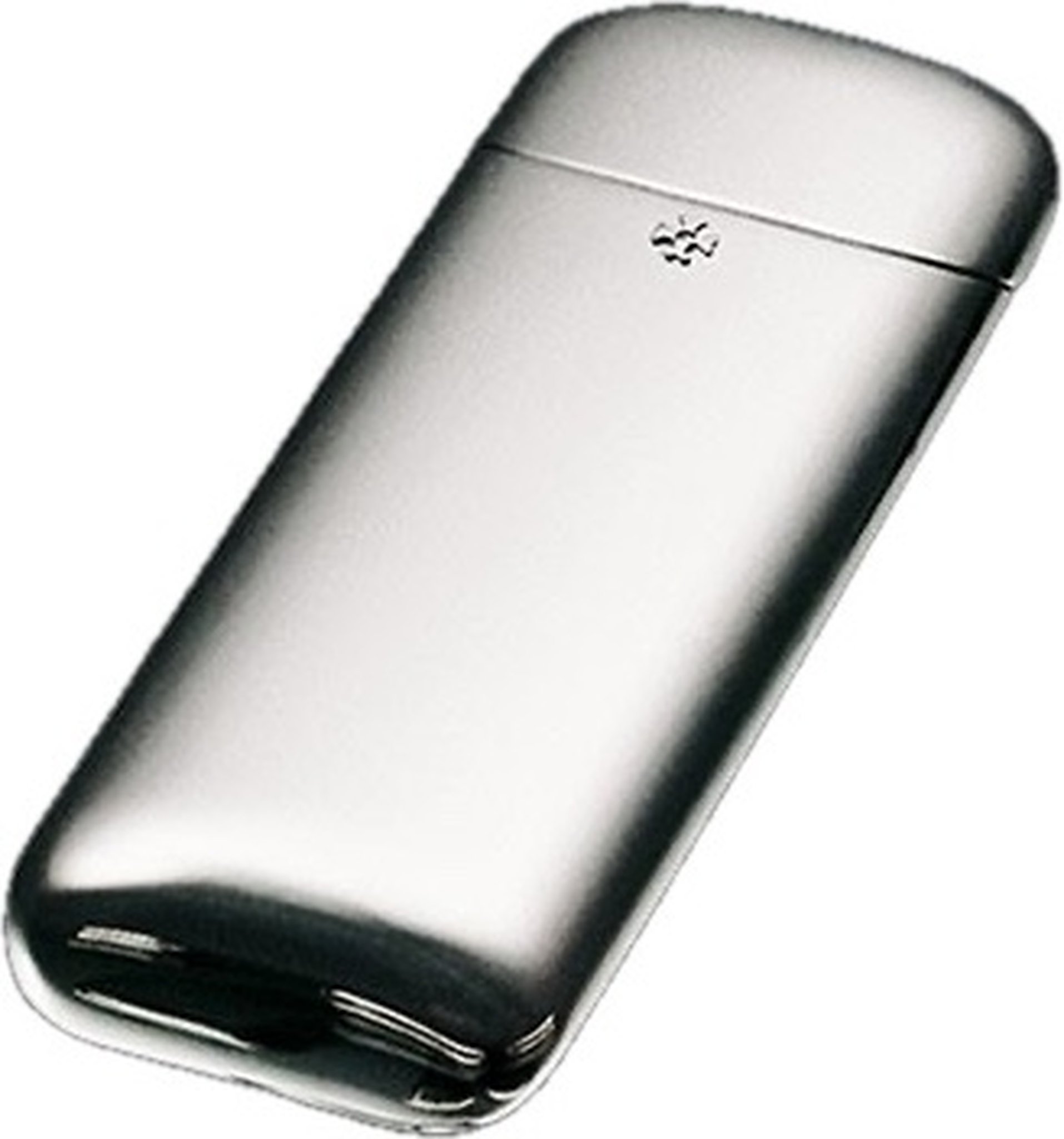 Sillems Zigarrenetui 3er Silverplated Anatomisch (3178)