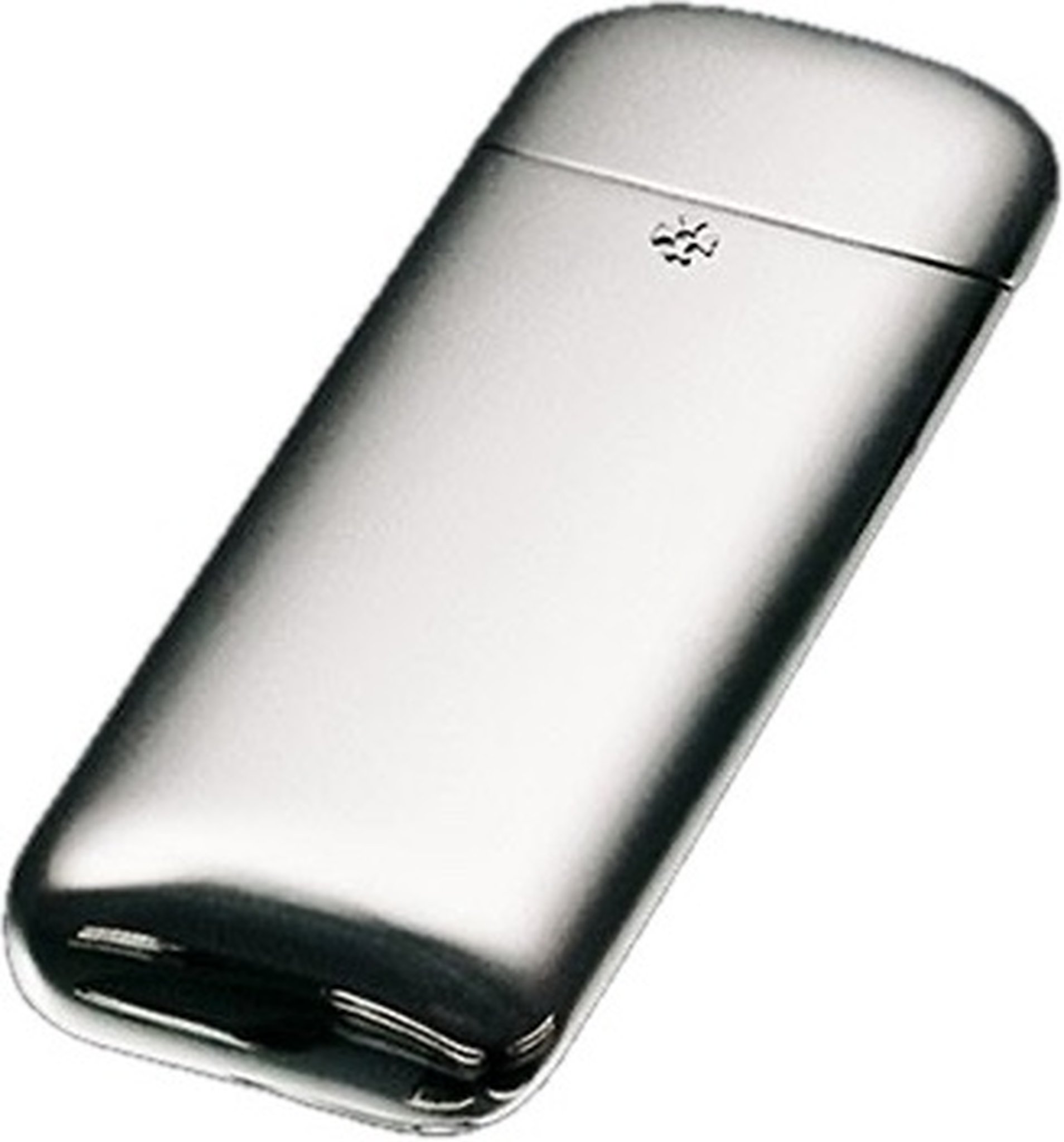 Sillems Zigarrenetui 3er Robusto Silverplated (3889)