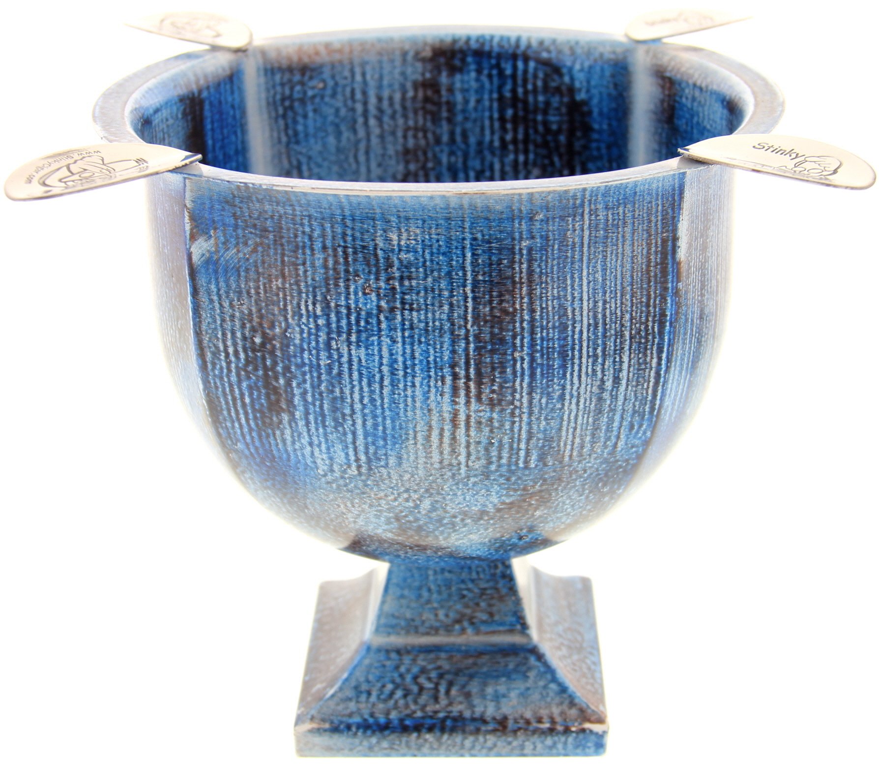 Stinky Ashtray Square Rust Blue (CA-ST-RBL)