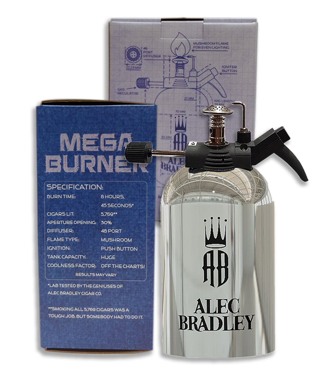 Alec Bradley Lighters Mega Burner (01700.1) Detailbild