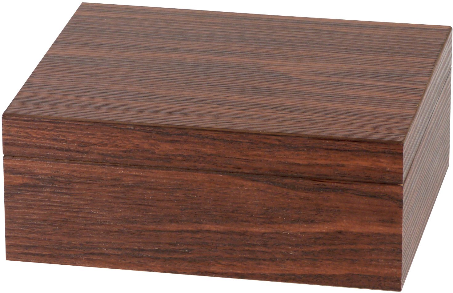 Classic Humidor Walnuss (561273) mit Acrylpolymerbefeuchter & Adorini Haarhygrometer