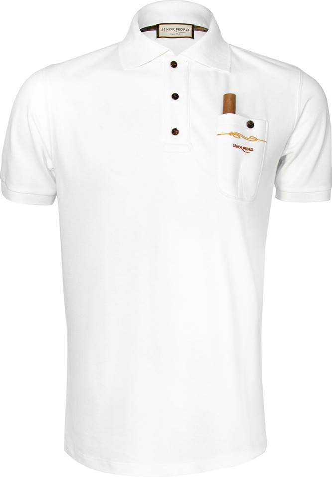 Senor Pedro Poloshirts Panamaweiß (L)