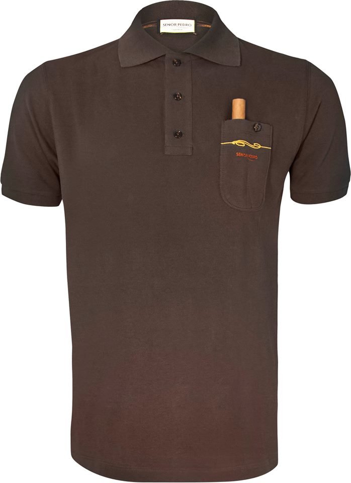 Senor Pedro Poloshirts Havanaschwarz (L)