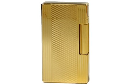Corona Double Corona Feuerzeug (69-5821) Verchromtes Messing Gold plated