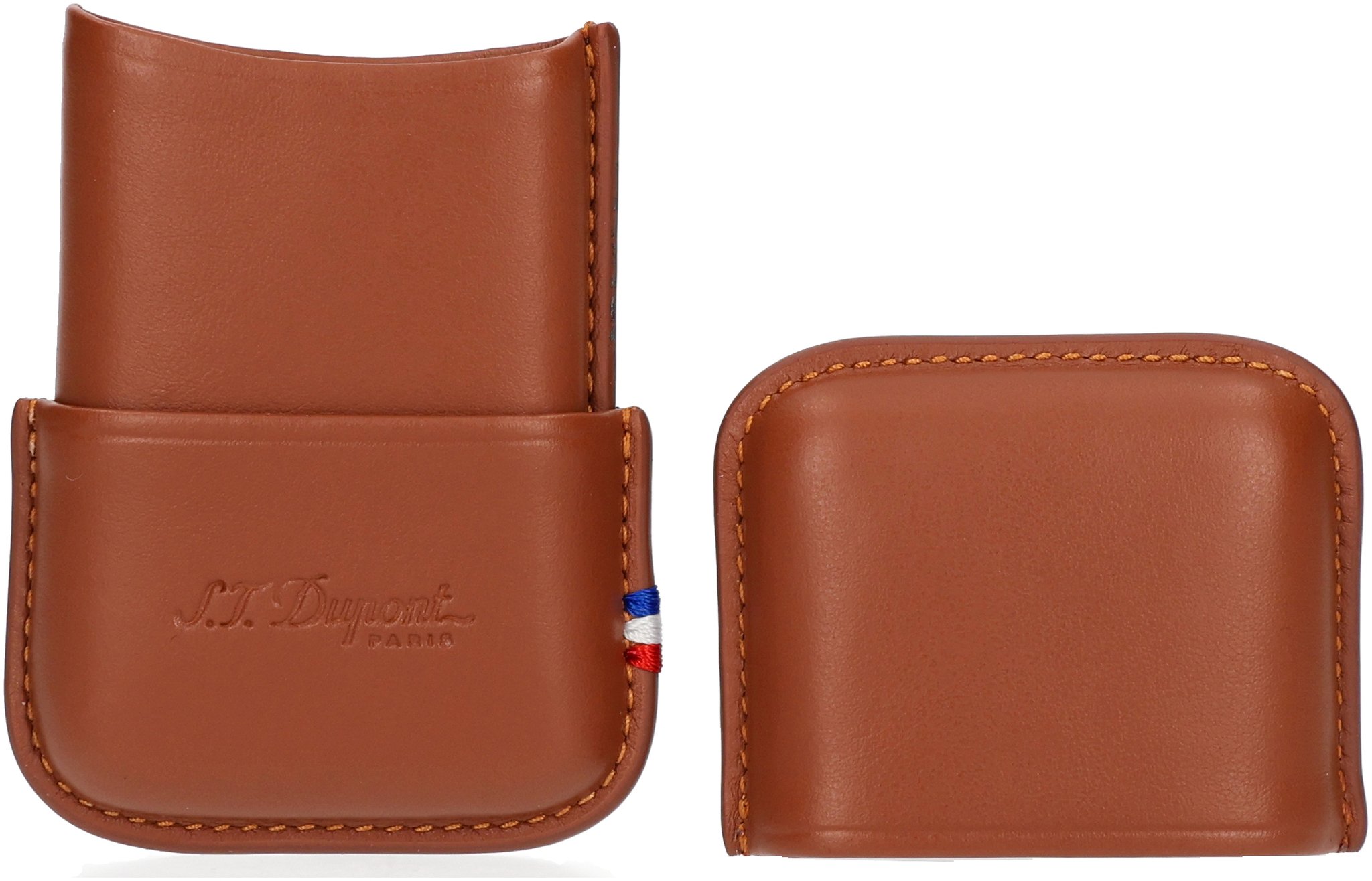 S.T. Dupont Feuerzeug Etui Emblem ligne 2 braun (183071)