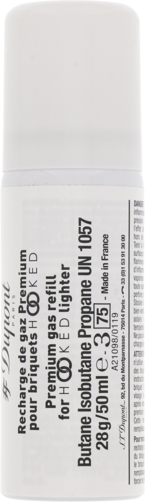 S.T. Dupont Feuerzeug Gas Feuerzeuggas für Hooked Feuerzeuge (75ml)