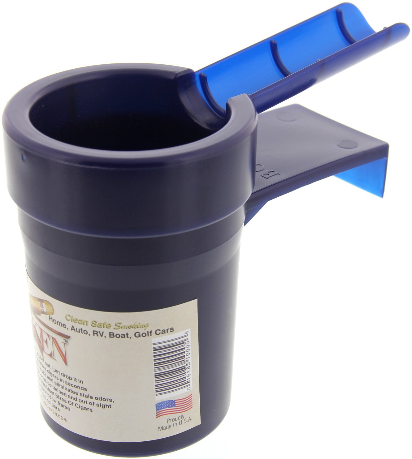 Cigar Bobken Autoaschenbecher blau
