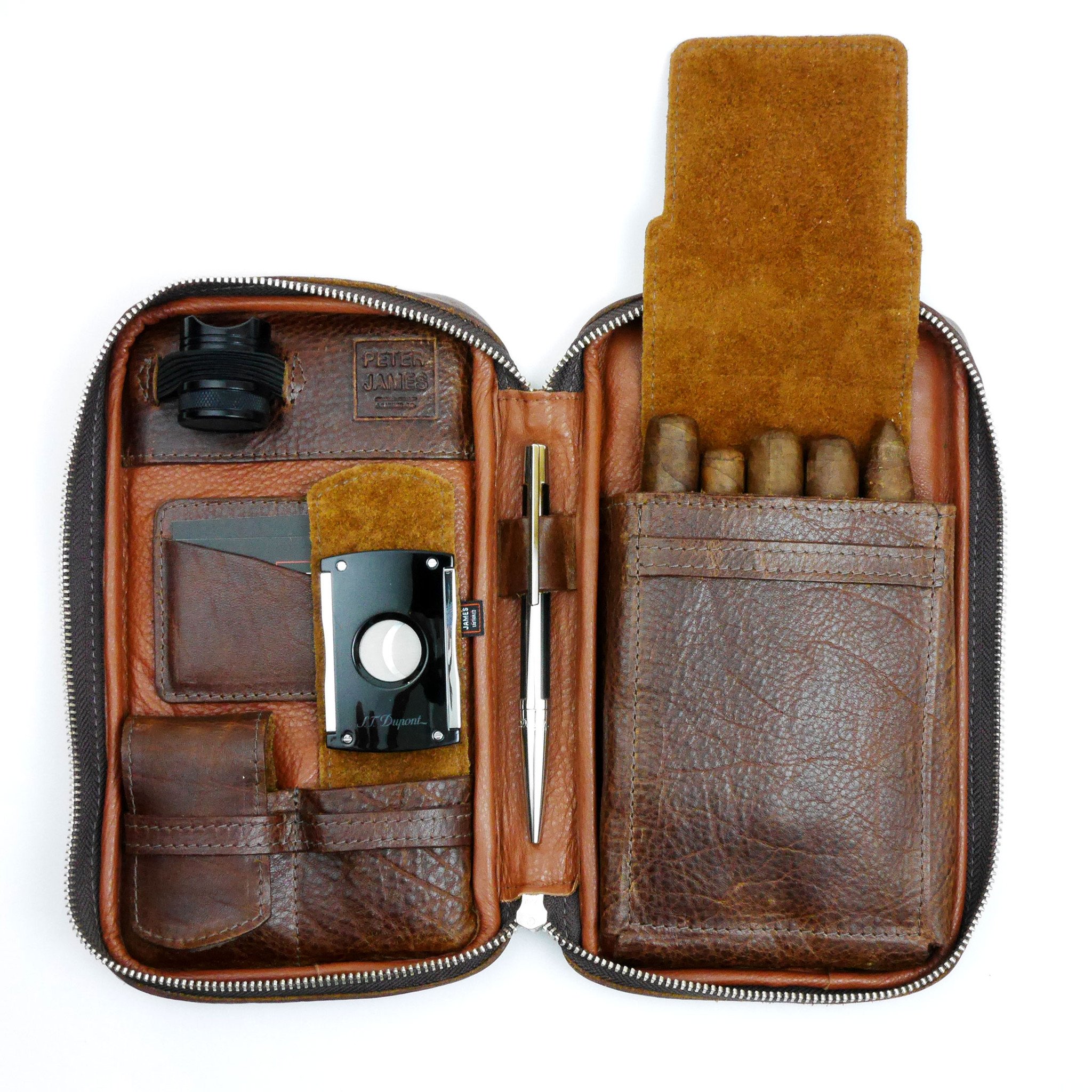 Peter James Etui Castano Detailbild