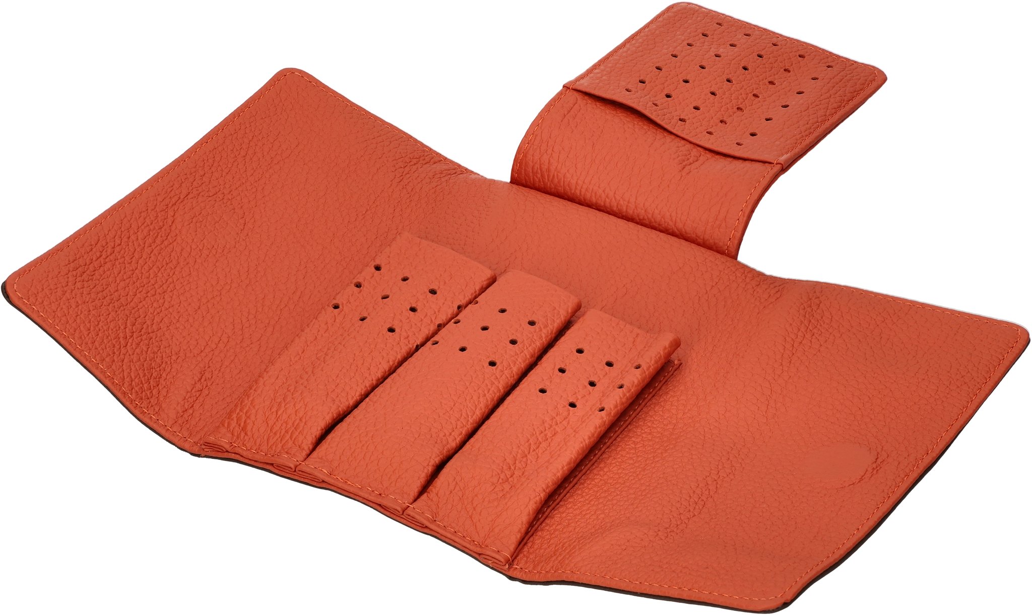 Nappa Duotone braun/orange