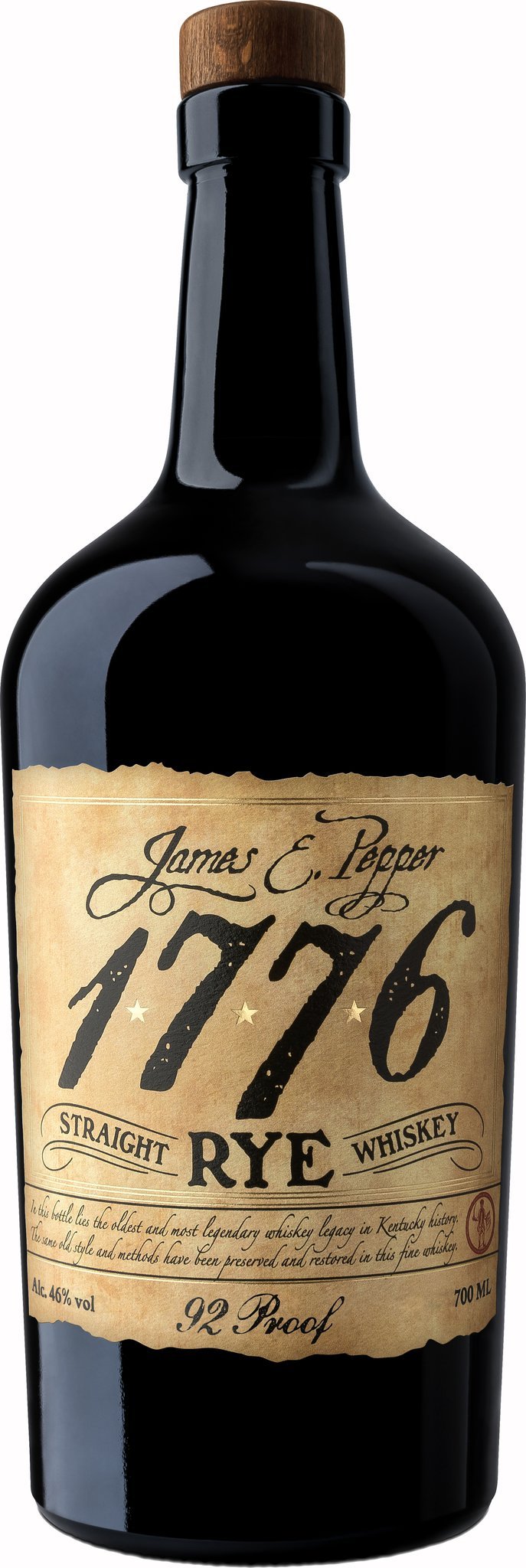 1776 Whiskey Rye 92 Proof (0,7 l / 46 % vol.)