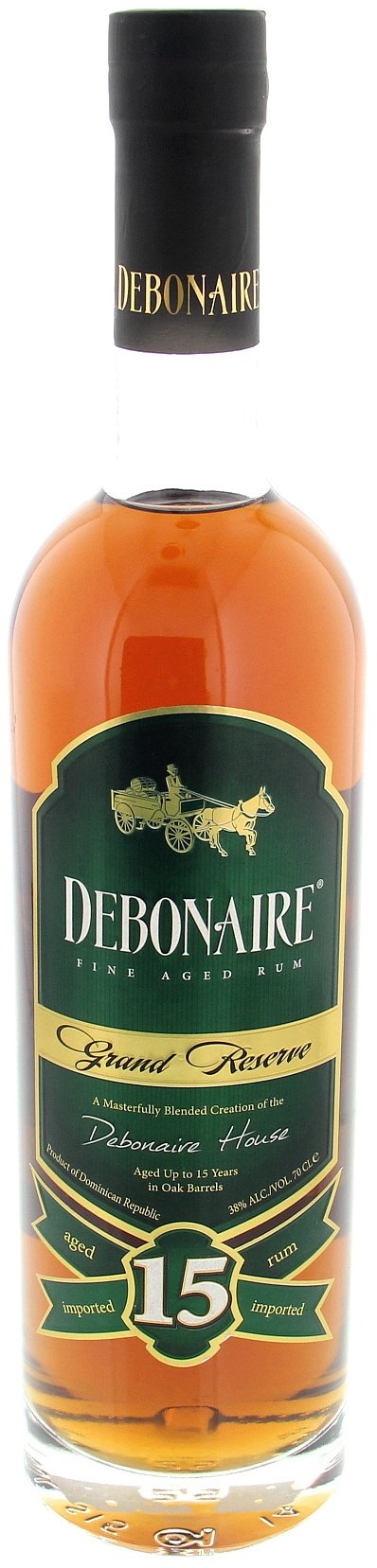 Debonaire Fine Aged Rum Grand Reserve 15 Years (0,7l / 38% vol.)